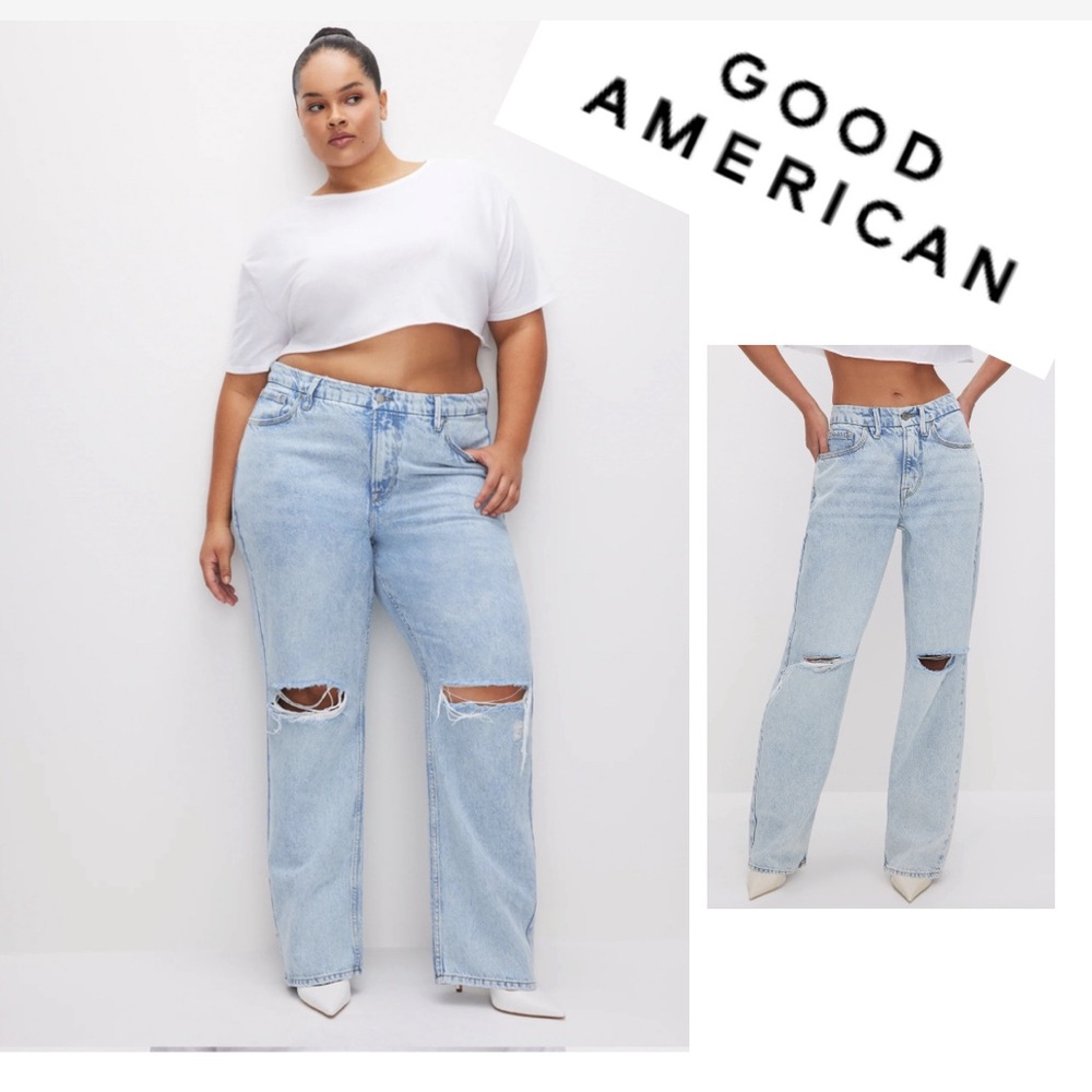 Good American 90’s Distressed Denim